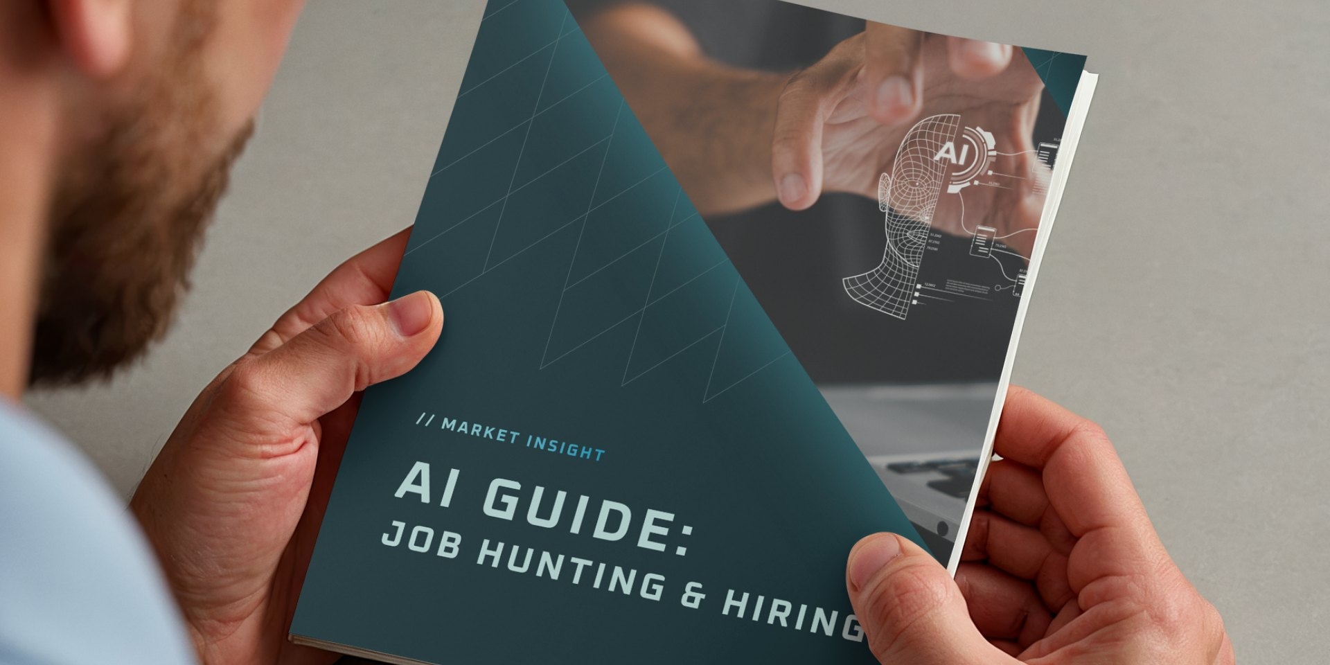 Printed copy of the Marsh RPF AI Guide – Job Hunting & Hiring