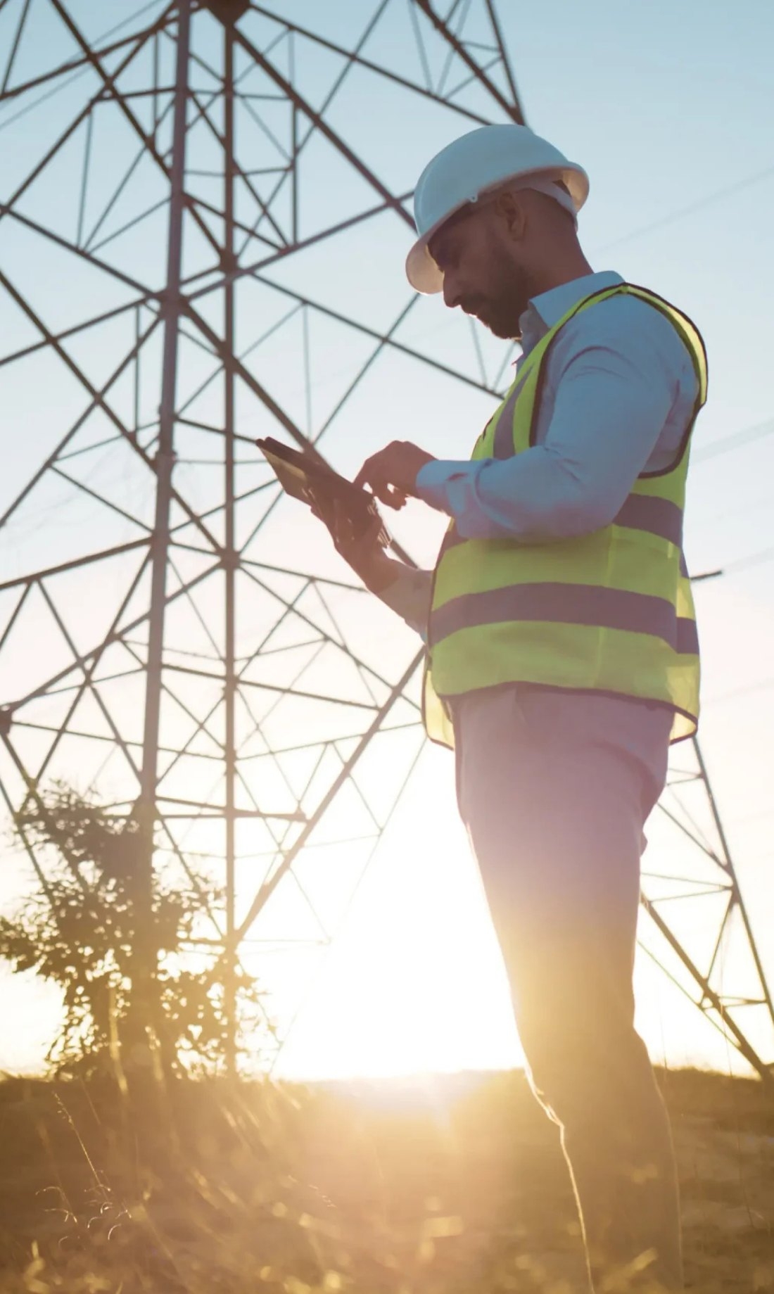 Engineer on site